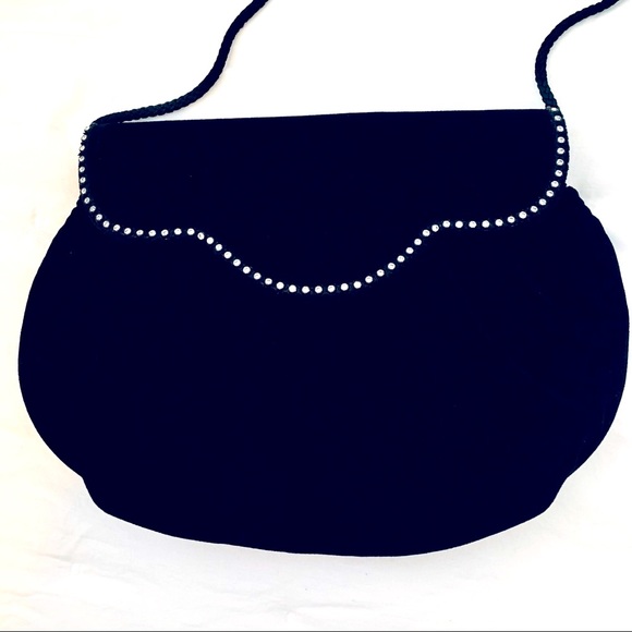 Vintage Velvet evening purse - Picture 4 of 8